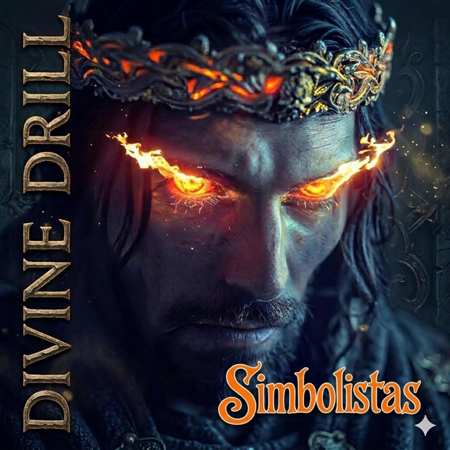 Capa de Divine Drill, do Simbolistas